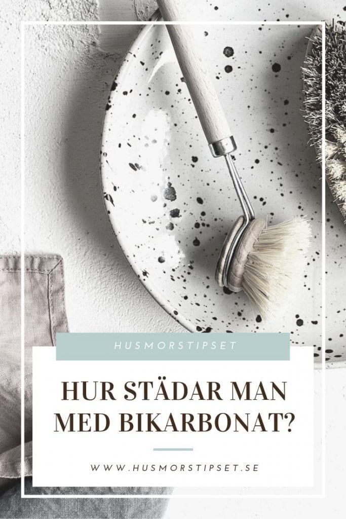 Så här städar man med bikarbonat